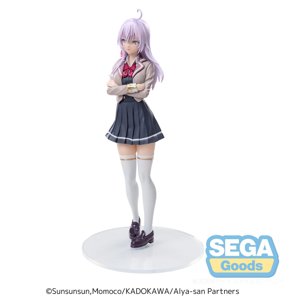 Alya Sometimes Hides Her Feelings in Russian PVC Luminasta Statue Alya Uniform Ver. 18cm